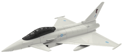 AIRFIX QuickBuild J6002 Eurofighter Typhoon Aircraft Model Kit